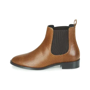 JB MARTIN Lora Short Chelsea Boots Women's Ginger Yellow