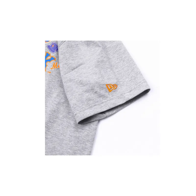 New Era T-Shirts Unisex Gray-4