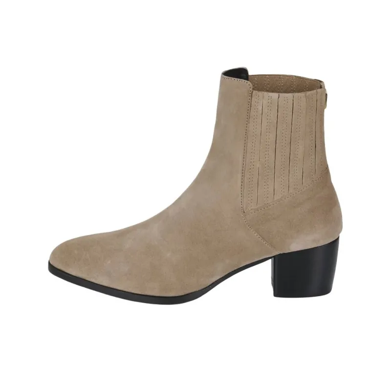 JB MARTIN Lea Short Chelsea Boots 5cm Women's Umber-0