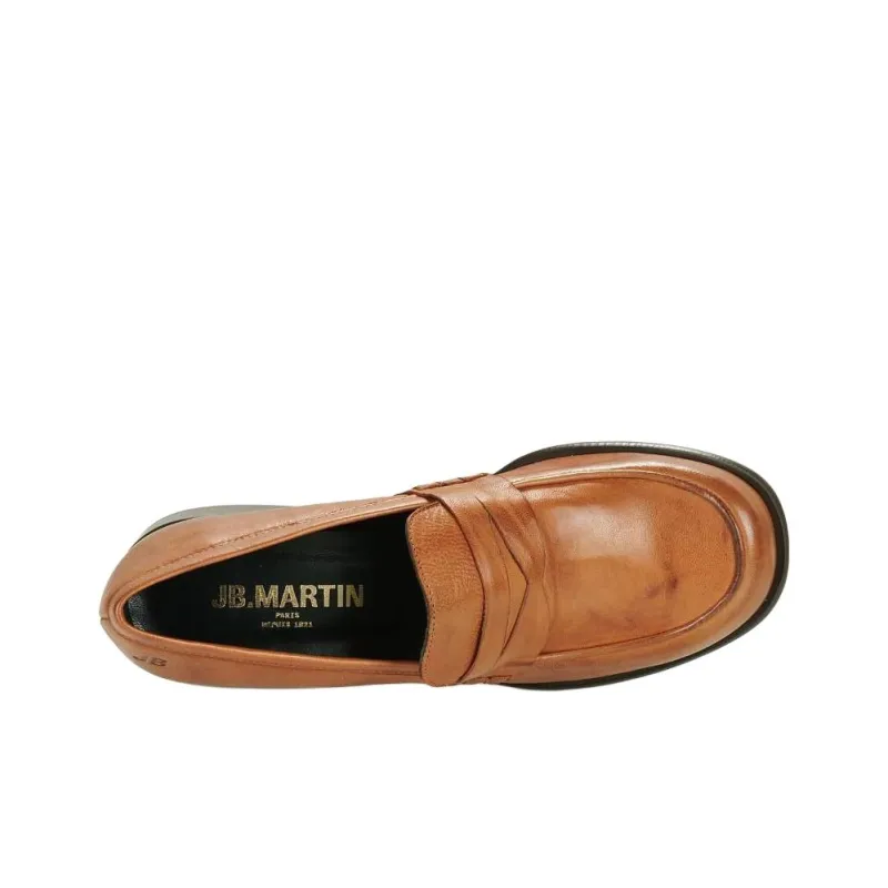 JB MARTIN LOLIE Loafers 4cm Women's Brown-5