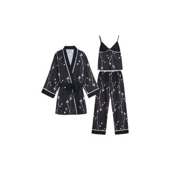 IIZZINI Pajama Set Women's Ink Black
