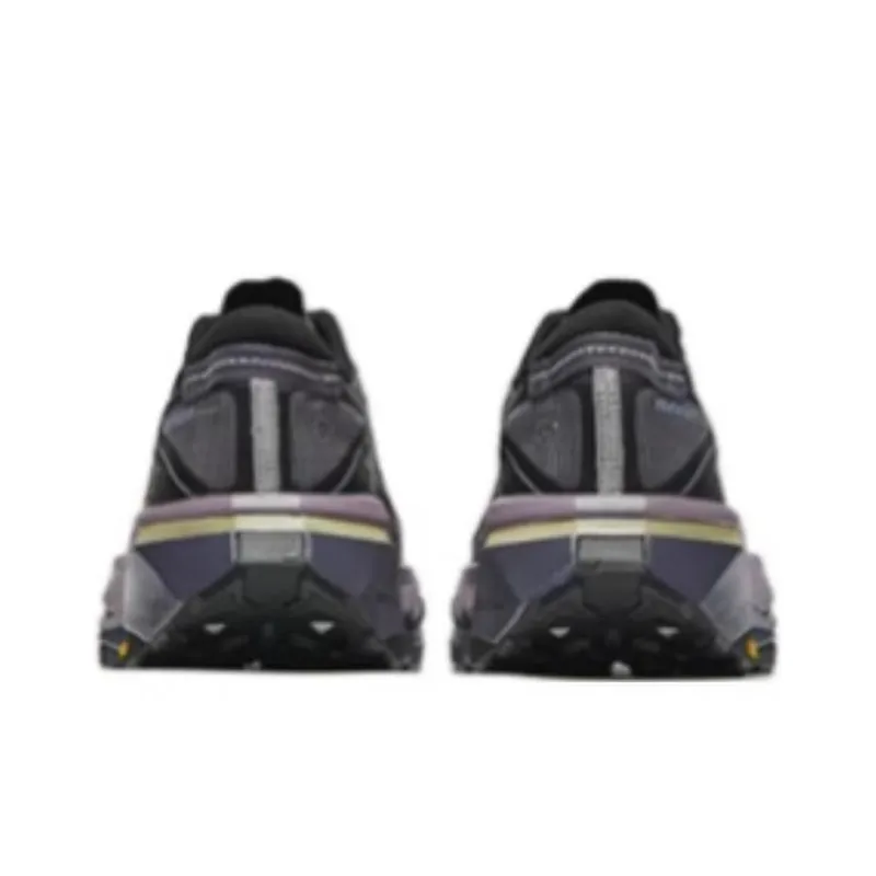 Anta Hunter Fury 2 Anti-Slip Wear-Resistant Low-Top Carbon Plate Running Shoes Men's Black Purple-2