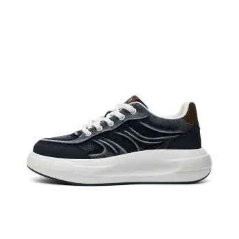JEEP SPIRIT Anti Slip Wear Resistant Breathable Lightweight Height Increasing Low Top Casual Shoes Men's Topaz Blue