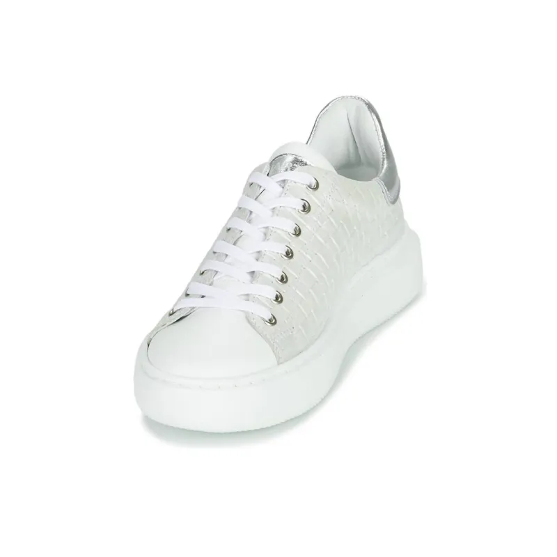 JB MARTIN Fatale Low-Top Skateboard Shoes Women's White-3