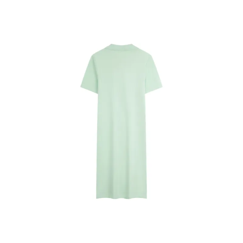 Tommy Hilfiger Short Sleeved Dress Women's Light Green-1