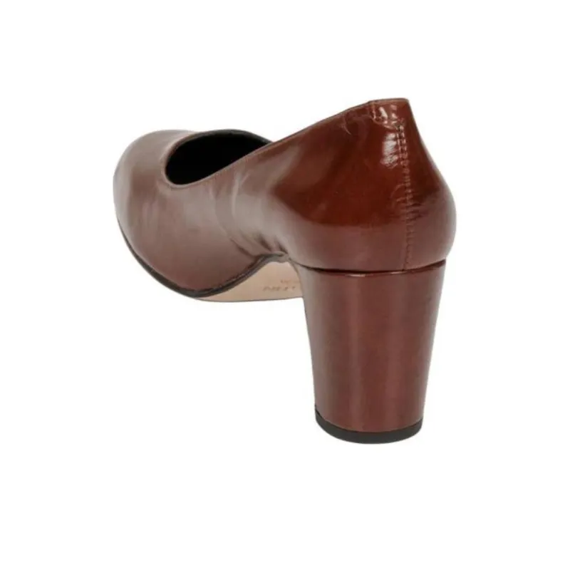 JB MARTIN Veritea Chunky Heel High Heels Women's Brown-4