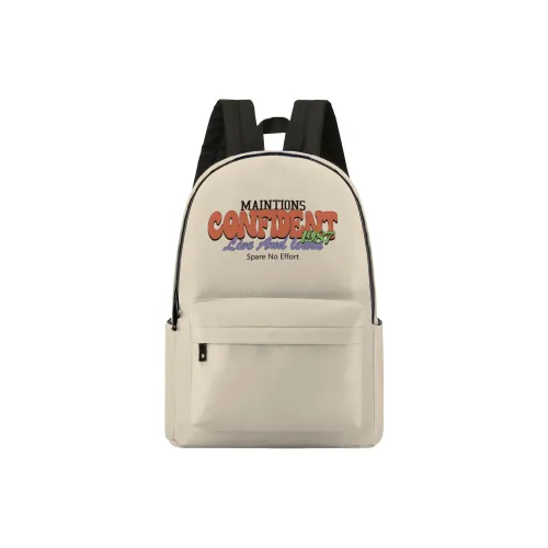 GLORY&CO Polyester Backpack Unisex Apricot