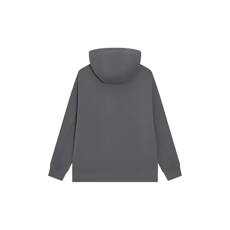 XTEP Basketball Collection Sweatshirt Men's Ox Horn Gray-1