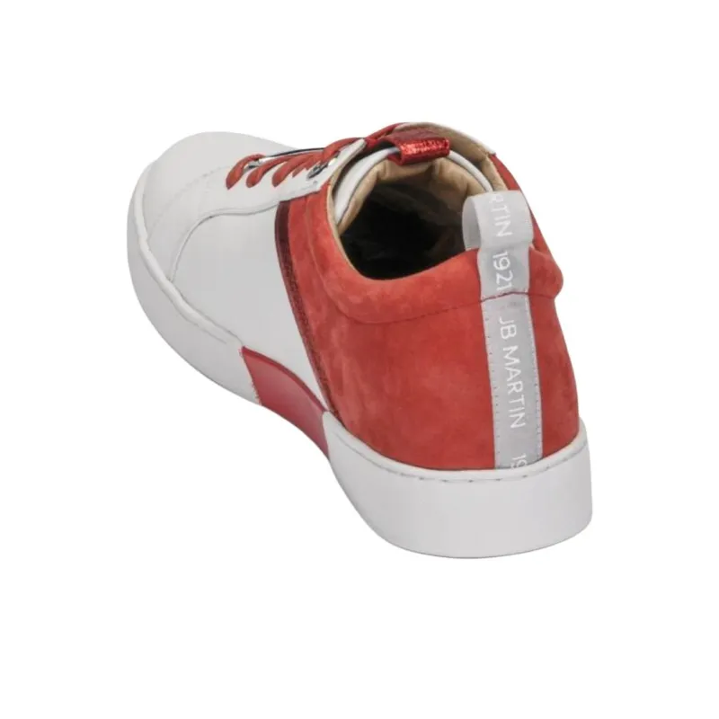 JB MARTIN Low-Top Skateboard Shoes Women's White-5