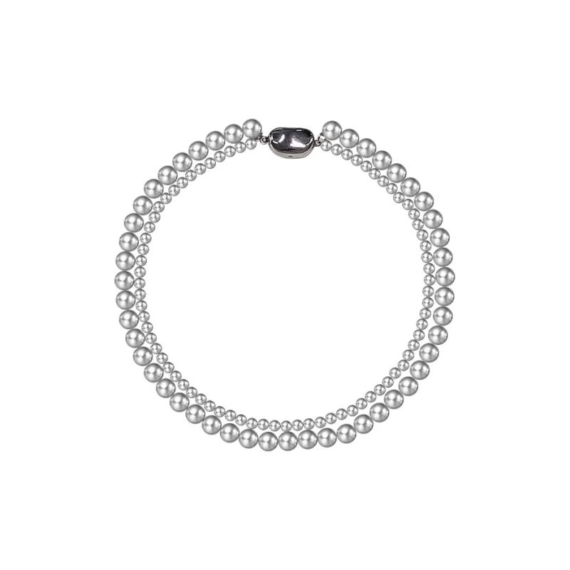 ANNAYA Titanium Steel Necklaces Women's-2