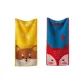 2 Pack 100% cotton[Yellow Brown 1+Blue Red 1]