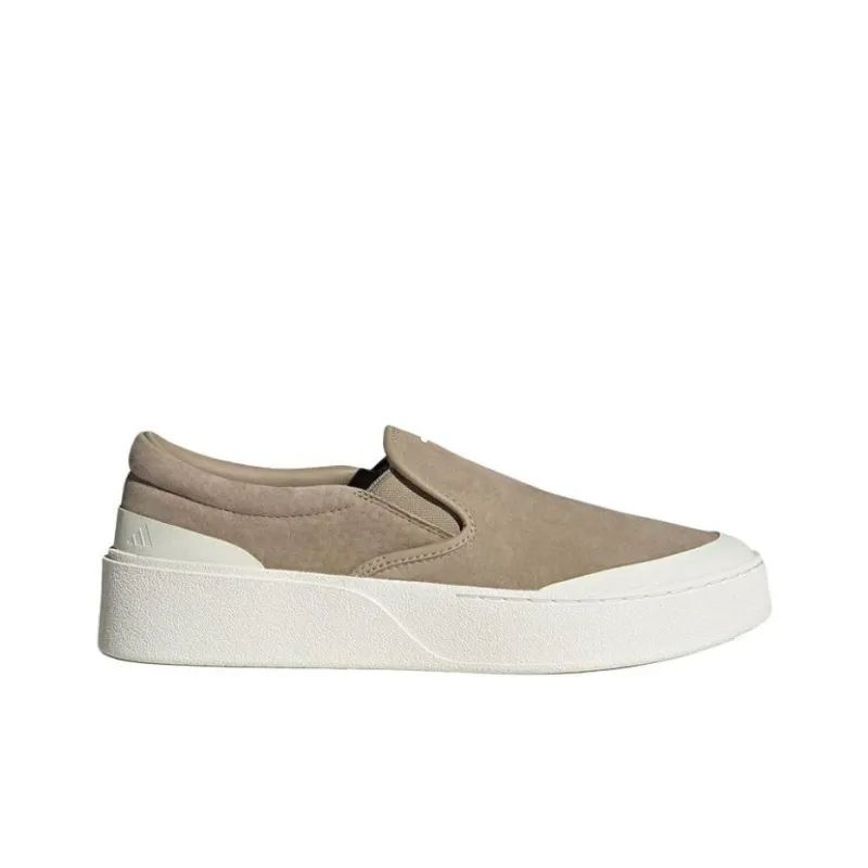 Adidas Labcourt Anti-Slip Wear-Resistant Low-Top Skateboard Shoes Unisex Taupe-1