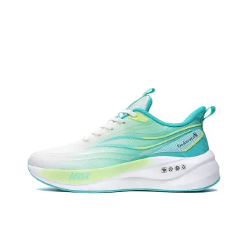 Gaius Durant Anti Slip And Wear Resistant Support Low Top Sprint Running Shoes Unisex White Turquoise