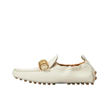 TOD'S Gommino Beanie Shoes Women's White