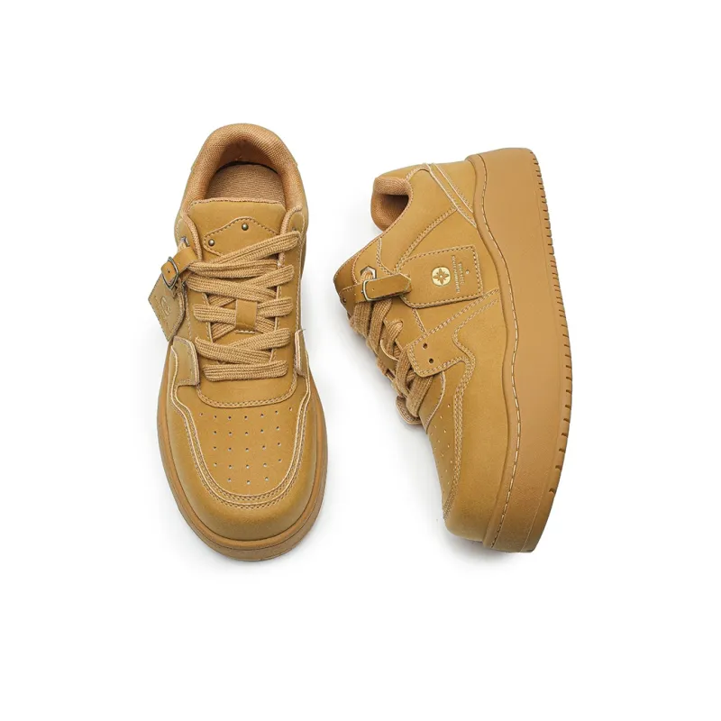 H2 Anti Slip And Wear Resistant Height Increasing Low Top Skateboard Shoes Unisex-15
