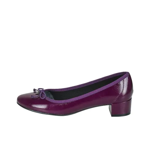 JB MARTIN Scene Chunky Heel High Heels 4cm Women's Purple