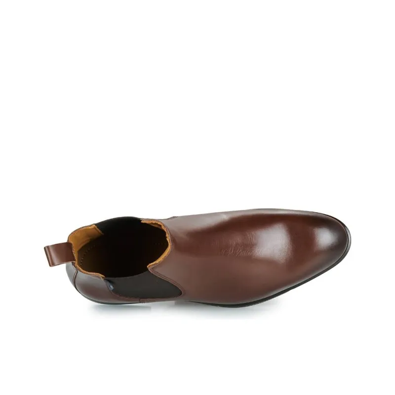 PELLET Short Chelsea Boots Men's Brown-5