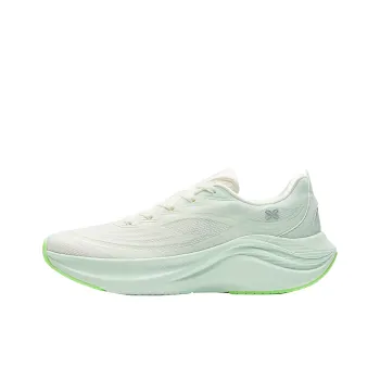 Anta Rebound Height Increasing Lightweight Breathable Low Top Casual Running Shoes Women's White Green