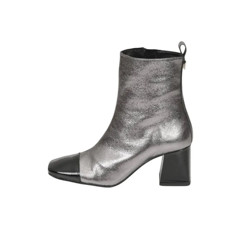 JB MARTIN Vanessa Ankle Boots 7cm Women's Silver-0