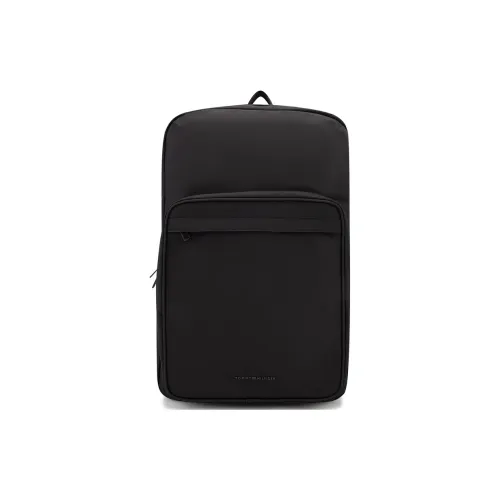 Tommy Hilfiger Polyester Backpack Tubas Men's Black