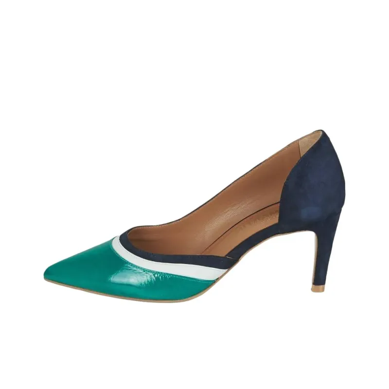 JB MARTIN Etna Slim Heel High Heels Women's Green-0