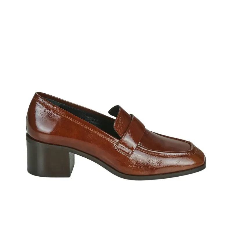 JB MARTIN VITA Loafers 4cm Women's Dark Brown-1