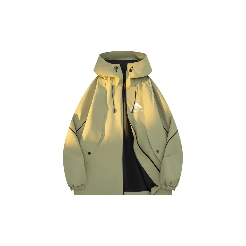 EMERICA Water-Resistant Windproof Wear-Resistant Windbreaker Jacket Unisex-10