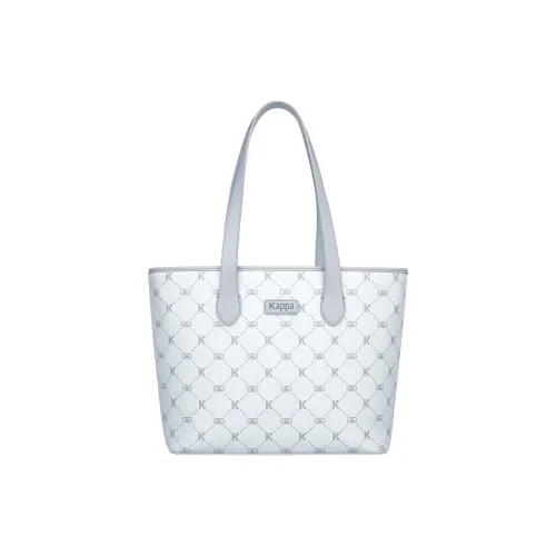 Kappa Polyvinyl Chloride Tote Bag Shopping Bag Shoulder Bags Women's Sea Salt Mint Grey