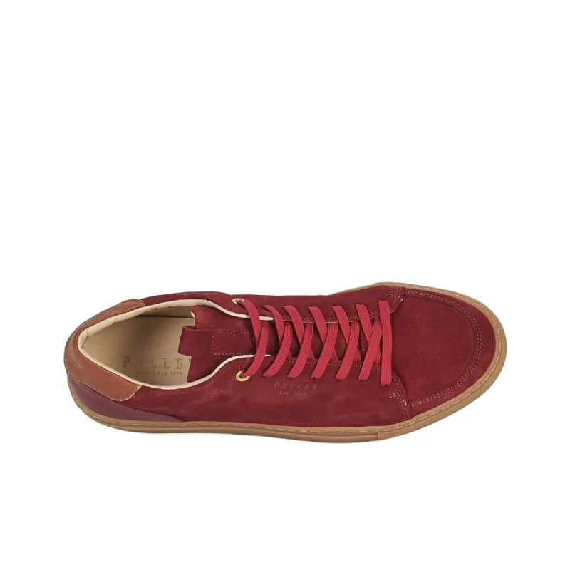PELLET SIMON Low-Top Skateboard Shoes Men's Red-4