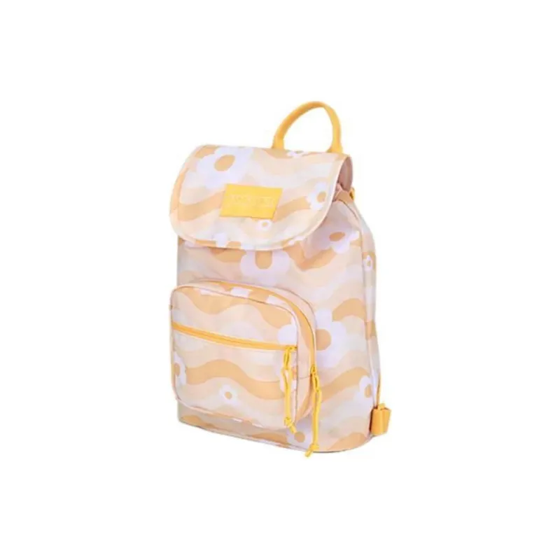 JanSport Recycled Polyester Backpack Mini Unisex Dynamic Yellow-1
