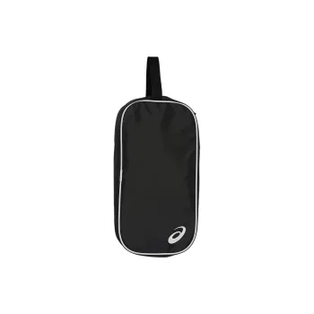 Asics Polyester Storage Bag Medium Size Unisex Black & White