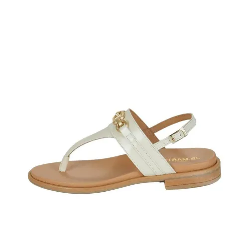 JB MARTIN Artiste Strap Sandals Women's Gray White