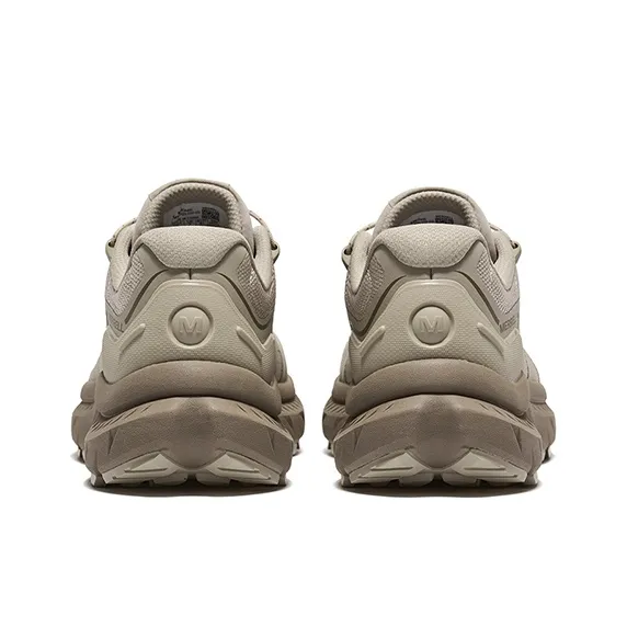MERRELL Cushioning Wear-Resistant Low-Top Trekking Shoes Unisex Gray Khaki-3