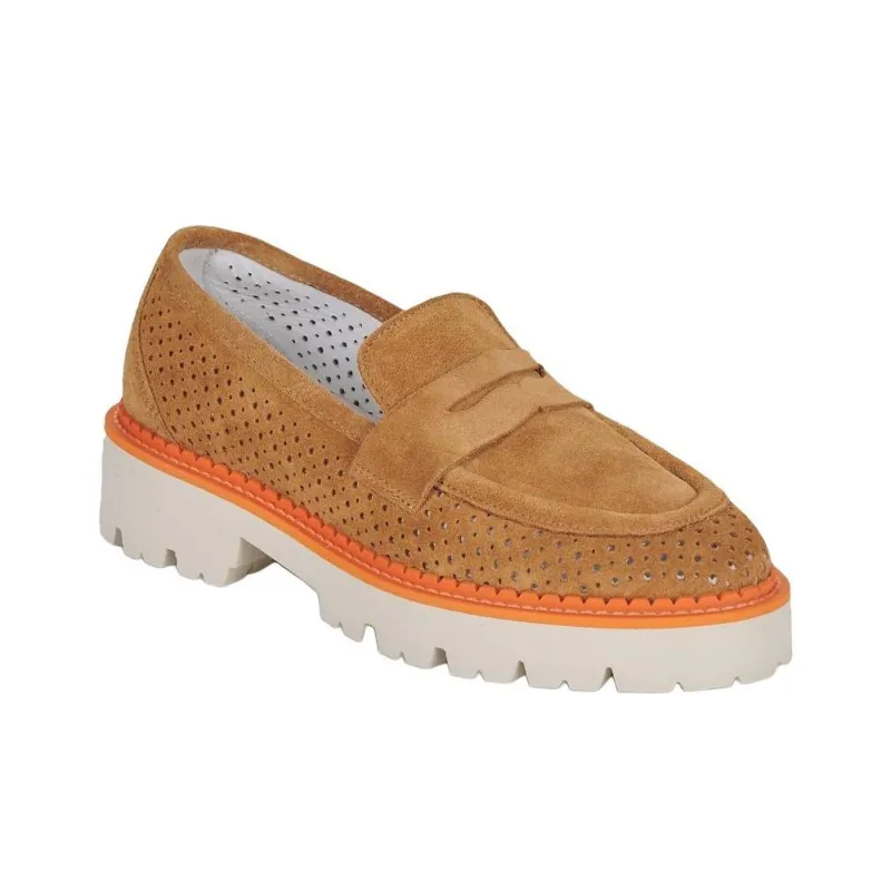 JB MARTIN Loafers 4cm Women's Brown-3