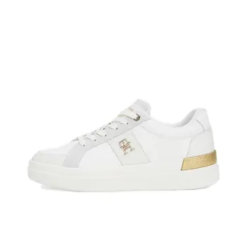 Tommy Hilfiger Trainers Courtesy Low Top Skateboard Shoes Women's White