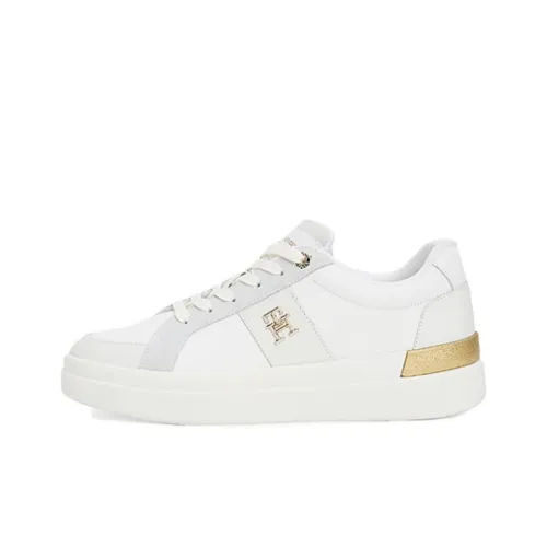 Tommy Hilfiger Trainers Courtesy Low Top Skateboard Shoes Women's White