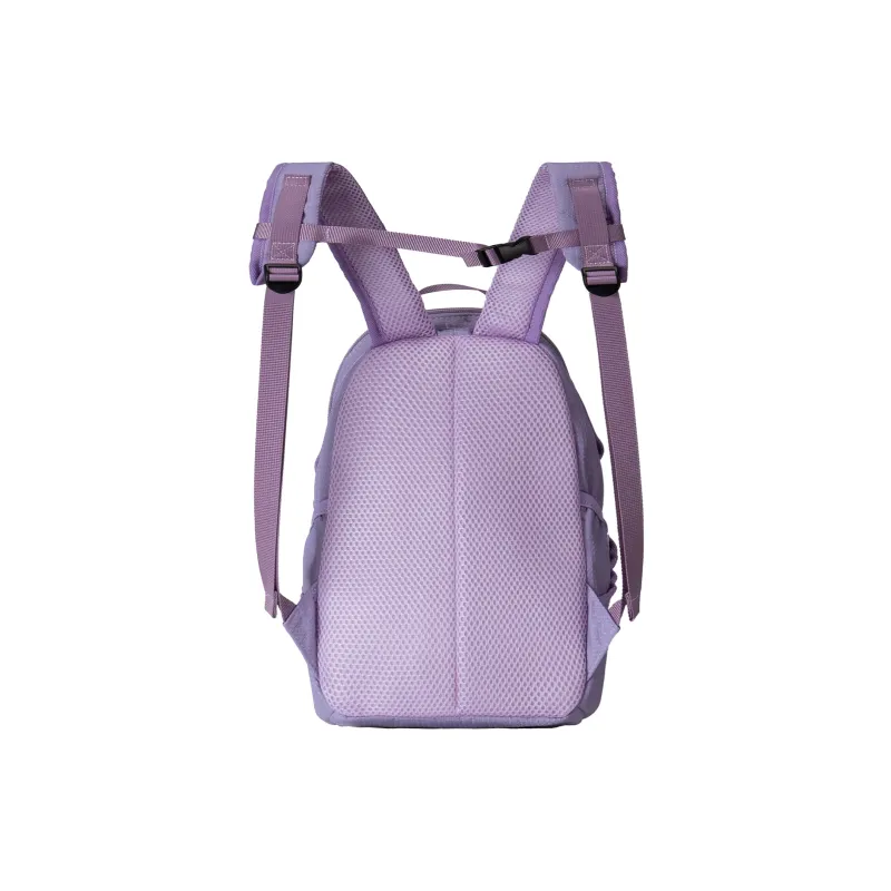 QRST Polyester Backpack Unisex Gray/Pink-36