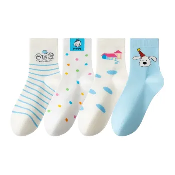 Caramella Mid Calf Socks Women's 4 Pack