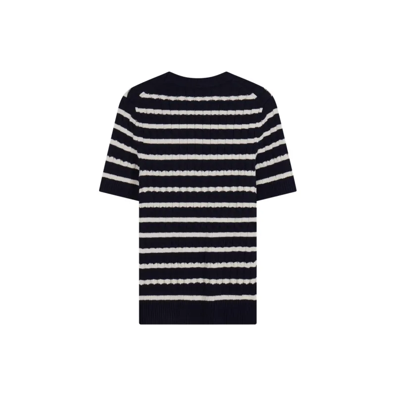 Tommy Hilfiger Ribbed knit T shirt-1