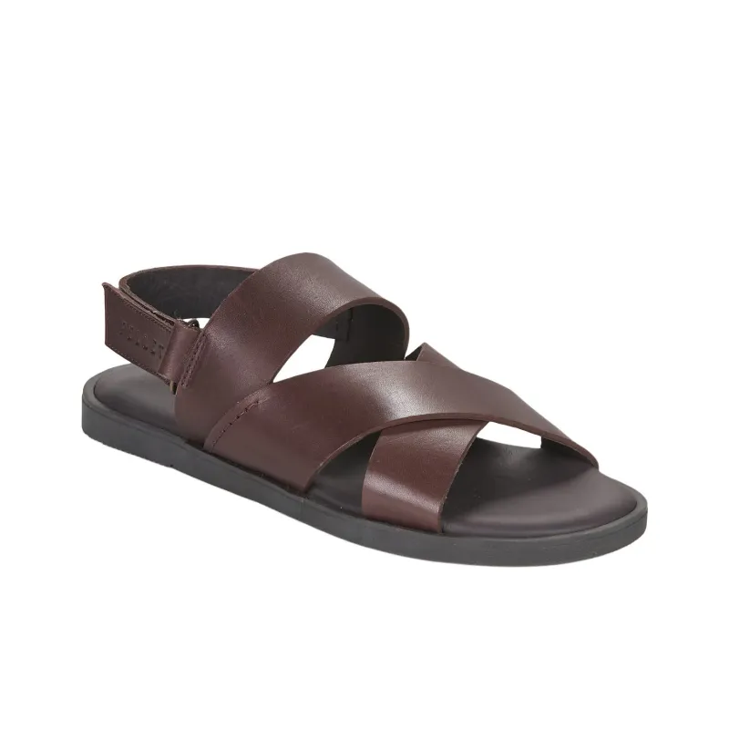 PELLET ANGEL Roman Sandals Men's Brown-2