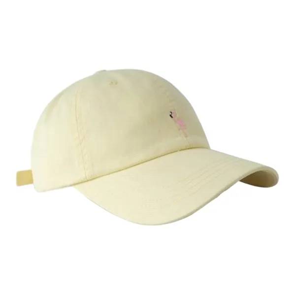 FREE RABBITⅡ Korean Style Washable Denim With Face-Visible Small Baseball Caps Unisex-7