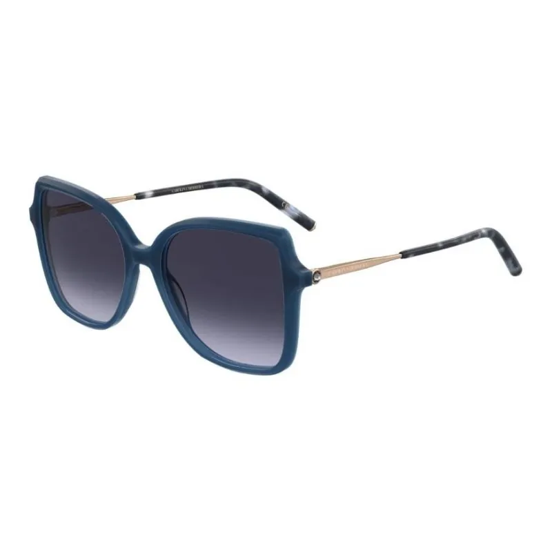 CarolinaHerrera Plastic Square Sunglasses Unisex Blue-0