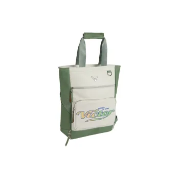 VICTOR Badminton Racket Bags 2 Pcs Backpack Basil Green Unisex