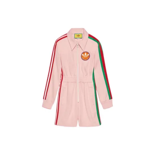 GUCCI X Adidas Short Jumpsuit Pink