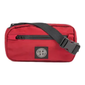 STONE ISLAND Nylon Fanny Pack Kids' Red