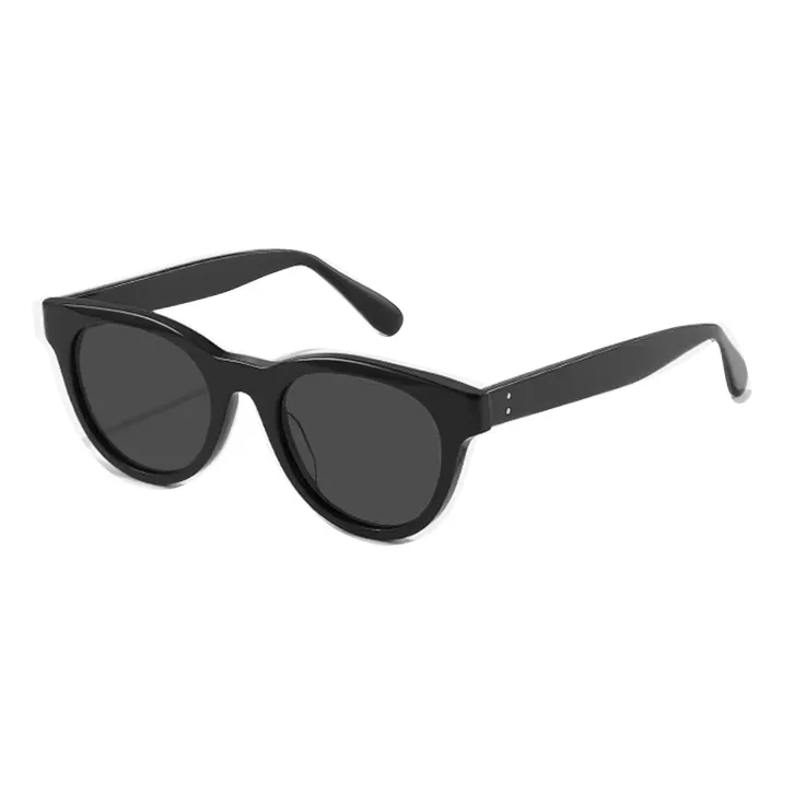 BERTHA Plate Frame Cat Eye Sunglasses Unisex Cream Apricot-2