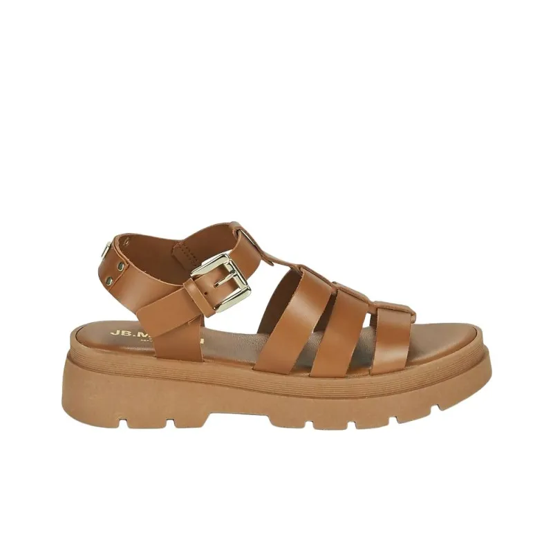 JB MARTIN DELICE Roman Sandals Women's Light Brown-2