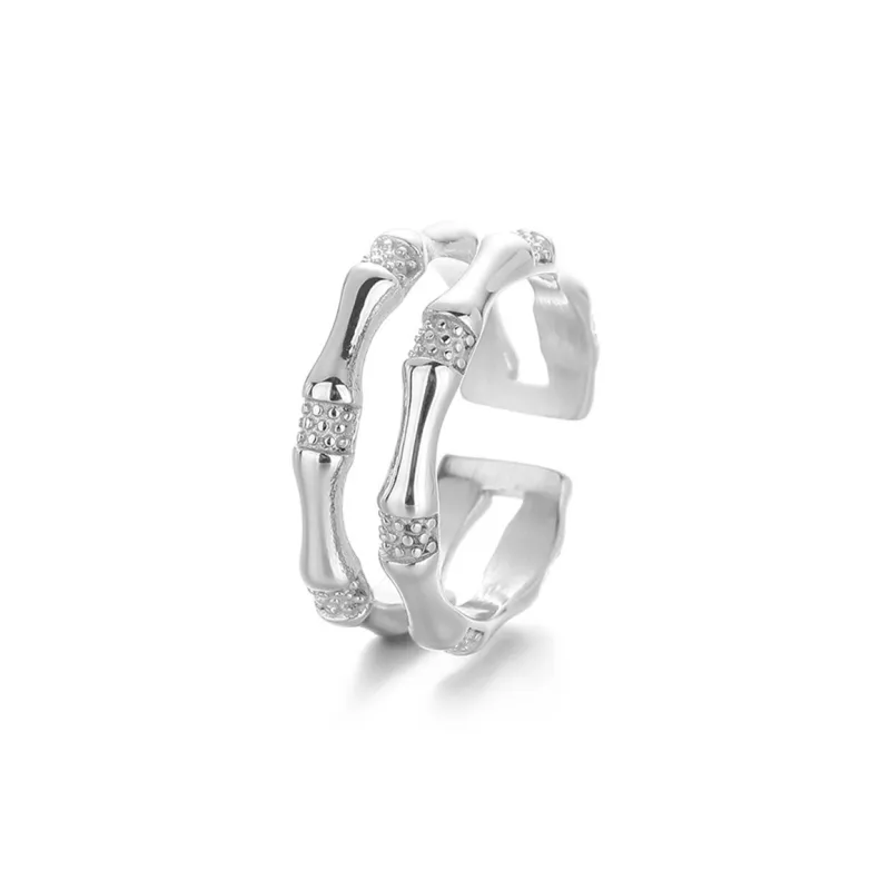 DH7 Titanium Steel Rings Unisex-0