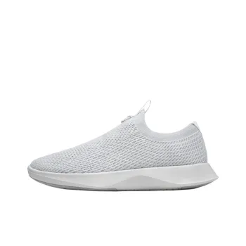 Allbirds Tree Dasher Relay Shock Absorbers Low Top Running Shoes Men's Polar White