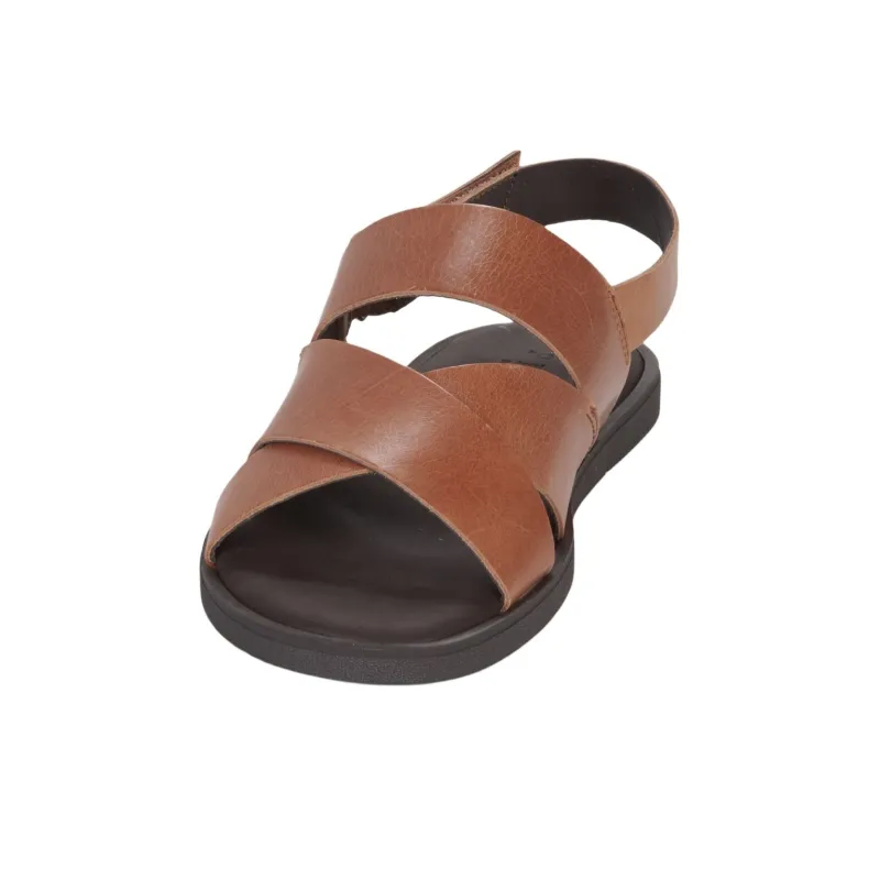 PELLET ANGEL Roman Sandals Men's Brown-3